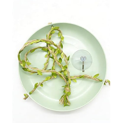 Frog Swing Toys, Frog Habitat Platform, Tank Aquarium Terrarium Decoration Accessories Suitable for Amphibians Frogs Geckos Hermit Crabs Hamsters Guinea Pigs Parrots Lizards.