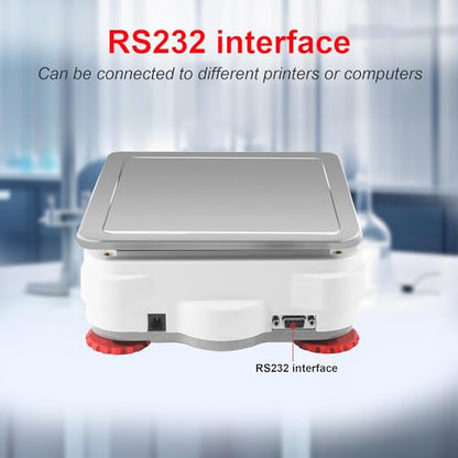 Lab Scale 2200g x 0.01g High Precision Electronic Analytical Balance 0.01g Accuracy Laboratory Balance Digtal Scale Gram Scale Jewelry Scale with 500g Calibration Weight - size: 2200g0.01g