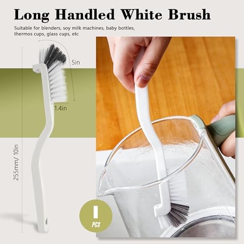 15Pcs Crevice Cleaning Brush Set Hard Bristle Scrub Brushes Tools Groove Gap Cleaning Brush for Housekeeping Bathroom Corners Window Track Kitchen Toilet Cup Faucet