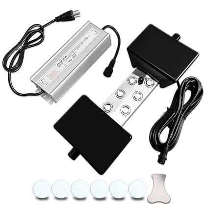Ultrasonic Fogger 6 Head Ultrasonic Mist Maker,5000ml/H 200W Fogger | 6 Head Ultrasonic Fogger Mist Maker,6 Head Ultrasonic Mist Maker fogger Ultrasonic Mister Fogger 6 Fogger Ultrasonic Fogger - color: 6 Head Ultrasonic Fogger