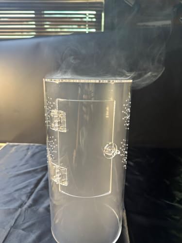 Front Opening Terrarium Jumping Spider Enclosure,Tall Arboreal Tarantula Enclosure Terrarium with Cross Ventilation,Waterproof Acrylic Reptile Enclosure - size: 12*6*6in