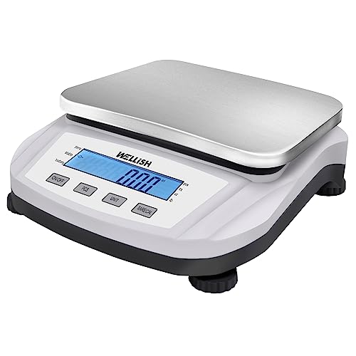 Lab Scale 5000g/0.01g High Precision Digital Scale Analytical Balance Electronic Scale for Kitchen Lab Weighing - style: 5000g x 0.01g WITHOUT weight