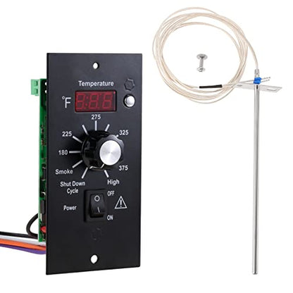 Digital Thermostat Kit for Traeger Grills with 7" RTD Temperature Sensor | Replacement for Traeger BAC236 BAC283 BAC389 BAC334 BAC388 with 7" RTD Temperature Sensor