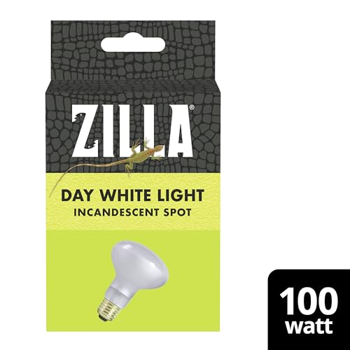 Zilla Incandescent Spot Bulbs Day White 100 Watts - size: Pack of 1, style: Day White (100W)