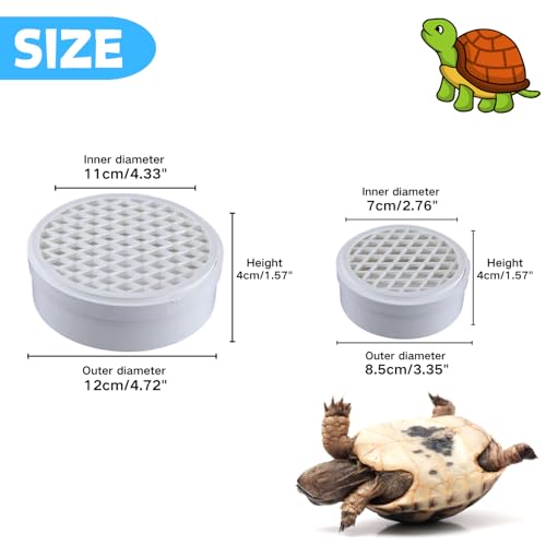 Turtle Tank Poop Collector, Easy-Clean Aquarium Waste Collector, Reusable Debris Cleaning Tool Plastic Aquarium Maintenance Tool (Small) - size: Small