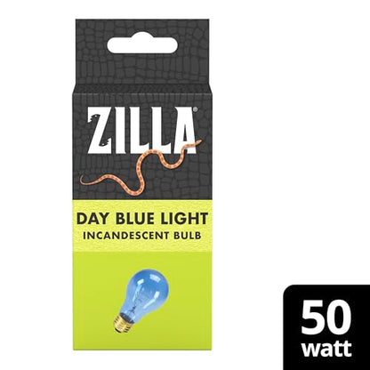 Zilla Incandescent Bulb, Day Blue - size: 50 Watts, style: Day Blue