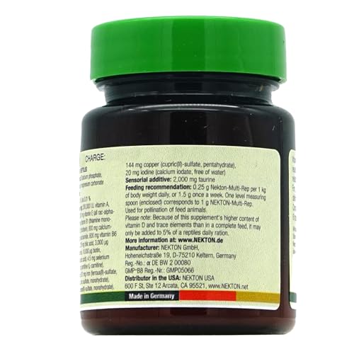 Nekton Multi-Rep Vitamins and Minerals for All Reptiles 35gm / 1.23oz - size: 35gm / 1.23oz