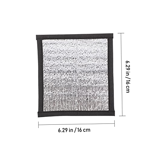 3sets Multifunctional Insulation Pad Reptile Basking Platform Heat Pad for Snakes Lizards 3pcs*3