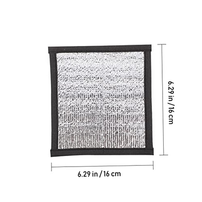 3sets Multifunctional Insulation Pad Reptile Basking Platform Heat Pad for Snakes Lizards 3pcs*3