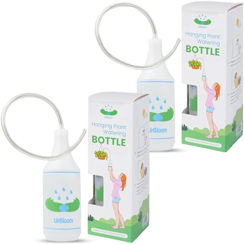 UpBloom - 32 Oz Squeeze Bottle for Hanging Plants, Squirt Bottle/Water Container for Outdoor/Indoor Made in USA - Great Alternative for Can (2-Pack) - style: 2 Pack