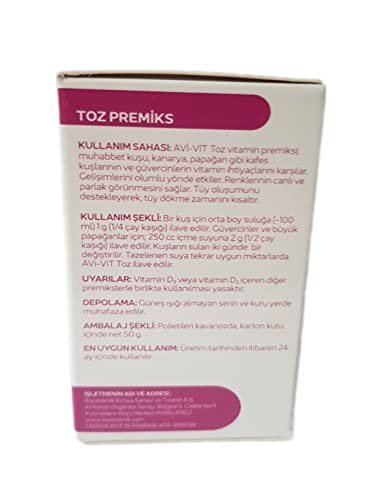 Avi VIT Multivitamin Feed Supplement for Birds