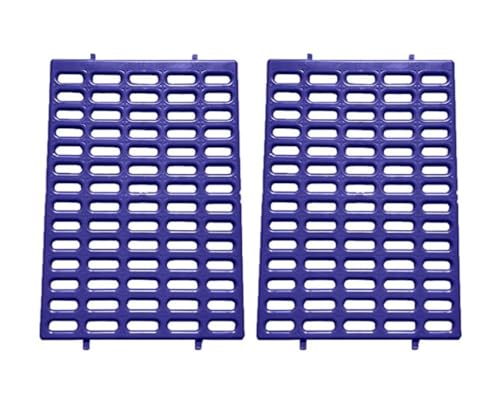 Saguaro Acres Rabbit and Small Animal Cage Resting Mat for Wire Floored Cages 2 Pack (Purple) - color: Purple
