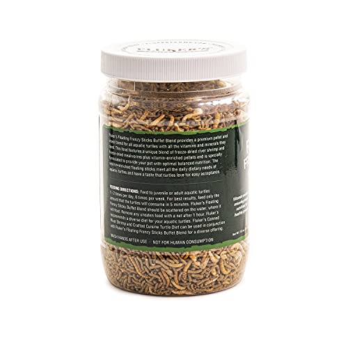 Fluker's Aquatic Turtle Buffet Blend Feeding Frenzy Sticks, 6 oz