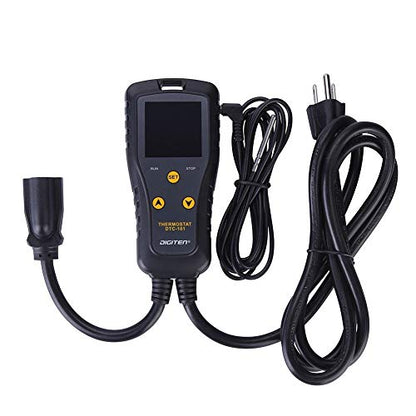 Temperature Controller Heat Mat Thermostat Outlet DTC101 Temperature Controlled Outlet Greenhouse Thermostat Aquarium Temperature Controller Reptile Thermostat Heating Cooling Mode 110V 10A