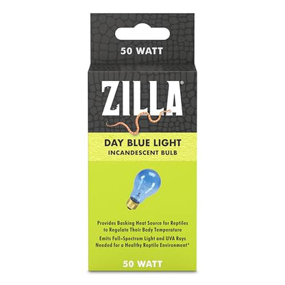 Zilla Incandescent Bulb, Day Blue - size: 50 Watts, style: Day Blue