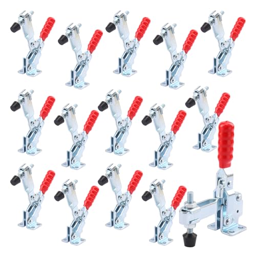 10 Packs GH-12130 500lbs Holding Capacity Toggle Clamps, Quick-Release Horizontal Toggle Clamp, GH-12130 Horizontal Toggle Clamps For Woodworking, Welding, Drill Press, Mechanic - size: 10 Packs GH-12130