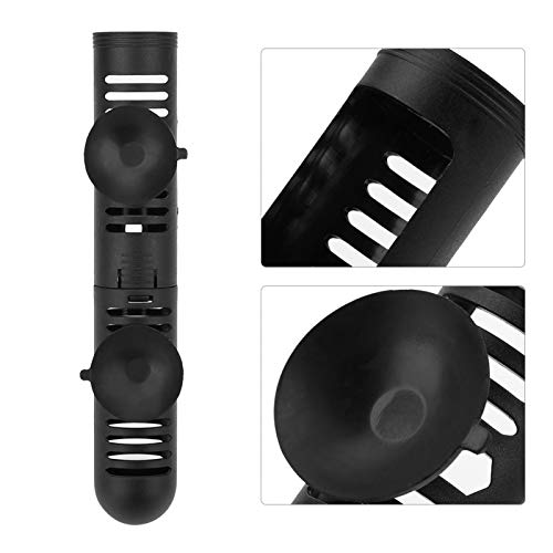 GOTOTOP Aquarium Heater Guard Aquarium Fishtank Heater Protective Case Detachable Designed Cover with Suction Cups 16.73inch - size: #4: Approx. 42.5cm / 16.73in