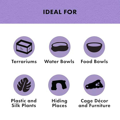 Zilla Terrarium Cleaner, For Glass, Acrylic, Hard Surfaces and More, Anti-Static Dust Control
