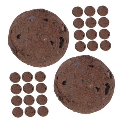Toddmomy 1bag Breathable Clay Rocks for Hydroponic Systems Potted Plants Decorative Gravel for Optimal Drainage Root Growth Base for Terrariums