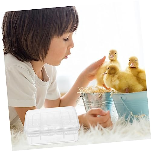 Toddmomy Plastic for Hatching Lizards Lightweight and Incubation Box for Various Reptile Eggs for Breeding
