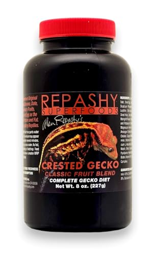 Repashy SuperFoods Crested Gecko Classic Fruit Blend Gecko Diet 8 oz Jar - size: 8 Ounce (Pack of 1)
