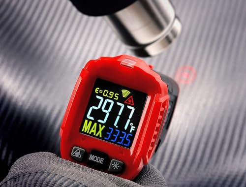 VViViD Infrared Digital Thermometer Gun with Laser Sight and LED Display Screen for Professional Vinyl Wraps