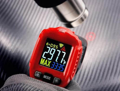VViViD Infrared Digital Thermometer Gun with Laser Sight and LED Display Screen for Professional Vinyl Wraps