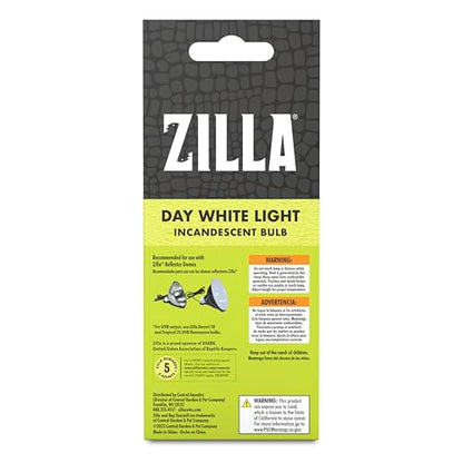 Zilla Incandescent Bulb, Day White - size: 75 Watts, style: Day White
