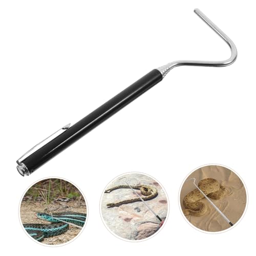 LIOOBO Long Handle Snake Hook Telescopic Reptile Catching Hook and Grabbers for