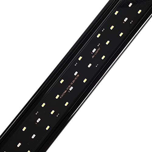 AQUANEAT LED Aquarium Light for 24 to 30 Inch Fish Tank, Auto On Off with Timer, Full Spectrum, Adjustable Brightness, Daylight Moonlight Mode, for Fresh Water Low-to-Mid Light Plants - size: 24"-30"