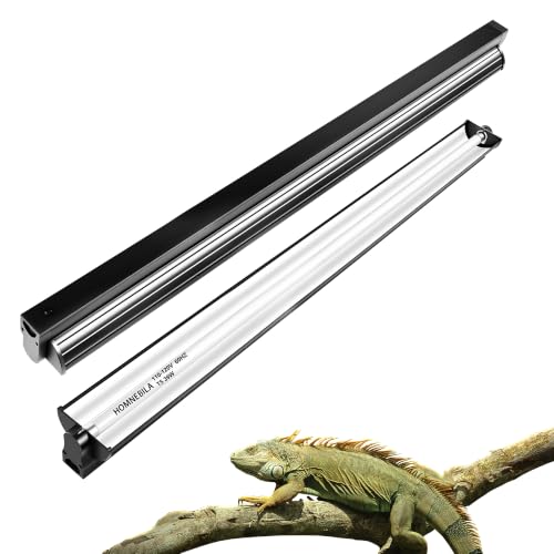 T5 10.0 UVB Reptile Light Fixture, 39W 34" for Bearded Dragon | Combo kit with stand & hood. 39W 34" T5 10.0 UVB/UVA. For bearded dragons, tortoises, lizards & amphibians. - size: T5-34"-Fixture