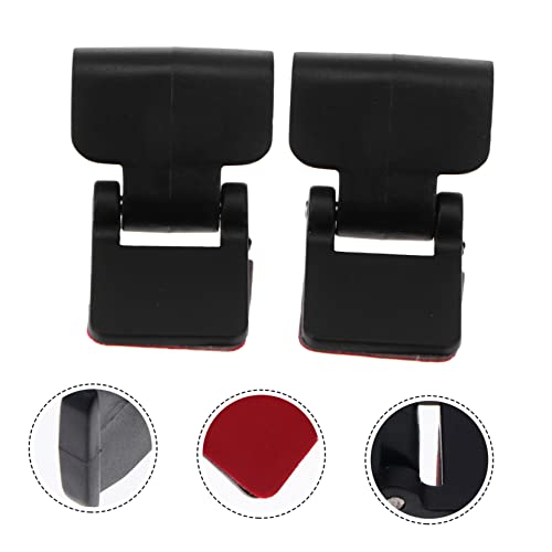 UPKOCH 2-Pack Turtle Terrarium Buckle Glass Escape Latch for Reptile Feeding Tank Accessories Secure Breeding Box Lock for Aquatic and Terrestrial Pets