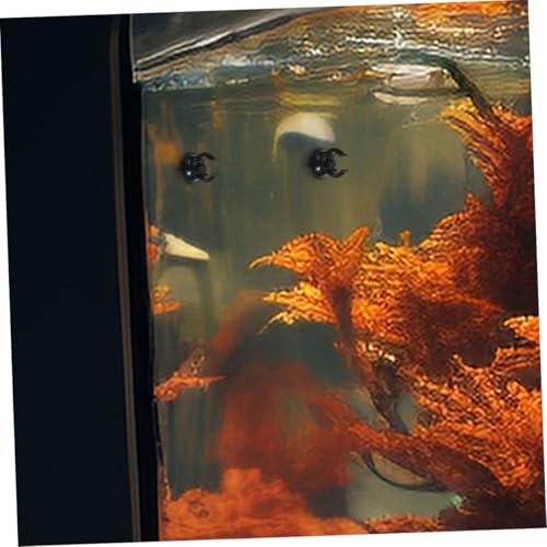 UKCOCO 12Pcs Aquarium Suction Cups with Clips Durable Hose Holders for Fish Tank Setup for Airline Tubing Decorations Shrimp Nests and Reptile Hammocks