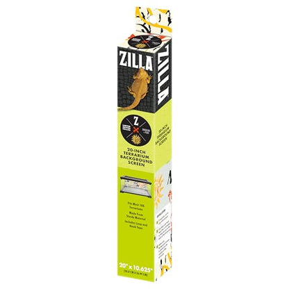 Zilla 24kGoldn Graffiti Print Terrarium Background Screen 20" x 10.625" - size: 20" x 10.625"
