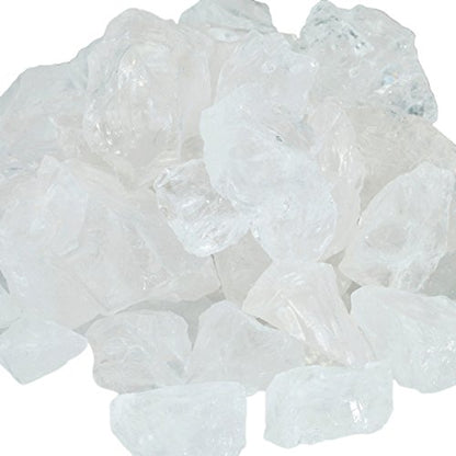 SUNYIK 1LB Natural Raw Rock Quartz Stones Rock for Tumbling Cabbing | Irregular Healing Crystal Rock Stones for Aquarium, Terrarium Fish Tank, Fountain Rocks, Jewelry Making, Rock Collections - color: Rock Quartz(0.8"-2.2")