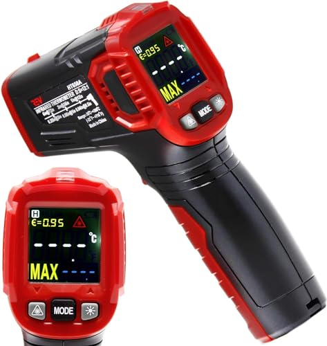 VViViD Infrared Digital Thermometer Gun with Laser Sight and LED Display Screen for Professional Vinyl Wraps