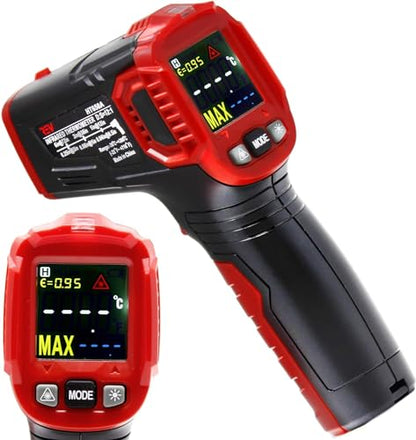 VViViD Infrared Digital Thermometer Gun with Laser Sight and LED Display Screen for Professional Vinyl Wraps