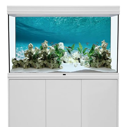 AWERT 72x24 inches Undersea Aquarium Background Pool Ocean Floor Aquarium Background Underwater Fish Tank Background - size: 72x24in/180x60cm