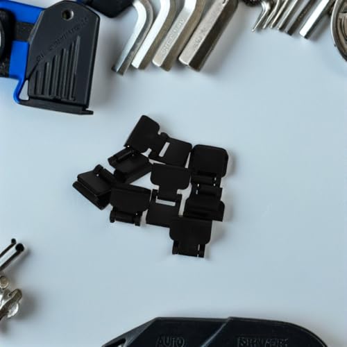 8pcs Aquarium Security Clips for Rimless Tanks Durable Escape Prevention Fasteners for Reptile Cages and Aquatic Habitats Multipurpose Lid Support for Turtle and Amphibian