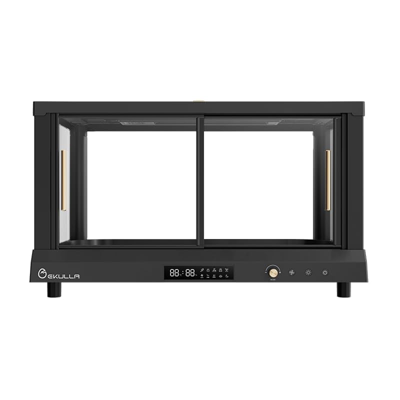All-in-ONE Smart Reptile Tank, Reptile Enclosure，Terrarium Tank，Screen Ventilation Habitat，Amphibians，Suitable for Keeping Lizards, Geckos and Snakes (Black, CP1) - color: BLACK, size: CP1