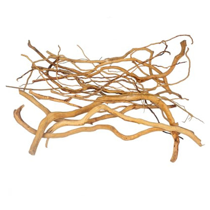 emours Natural Aquarium Driftwood, [170g] (20–40 cm /8–16 in) - Unique Root/Spider Wood Branches for Aquascaping, Planted Tanks & Terrariums, Fish & Plants Decoration, Each Piece One-of-a-Kind(Mixed) - style: Mixed