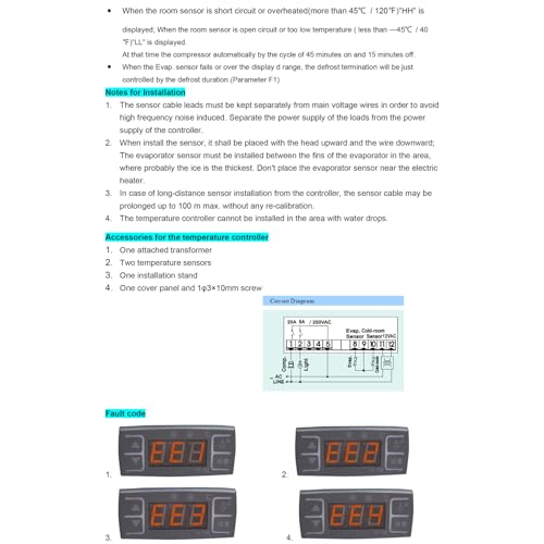 Digital Temperature Controller SF-102