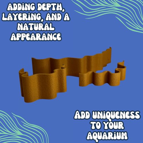 REEFSHAPE Aquarium or Terrarium Substrate Cliffs Combo Pack | Separate Substrate Layers in Aquariums or Terrariums to Create Cliffs & Depth | Made in USA (Cliff Combo, Tan) - color: Cliff Combo, Tan
