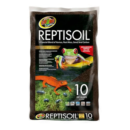 Zoo Med Reptisoil 10 qt. - color: Black, size: 10 quarts