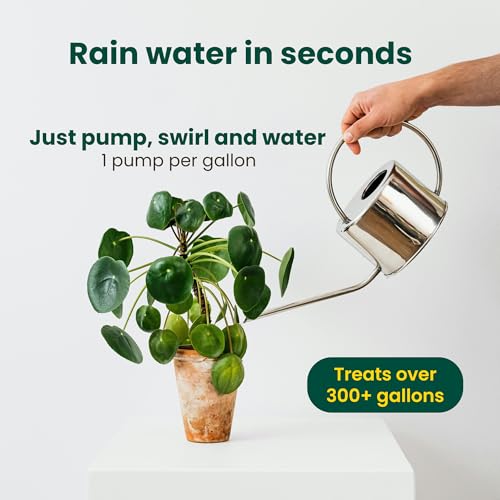 Tap Water Conditioner for Plants by The Green Alcove | Distilled Water Alternative for Senisitive Houseplants | Treats 310 gallons, Remove Chlorine, Chloramines & Heavy Metals, Buffers pH (16 fl oz)