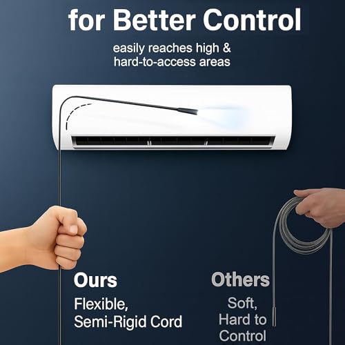 Endoscope Camera with Light, 1920P HD Borescope Inspection Camera with 4.3" IPS Screen, IP67 Waterproof with 8 LEDs & 16.5ft Semi-Rigid Snake Camera for Automotive Pipe Tools Gadgets for Men - size: 16.5FT