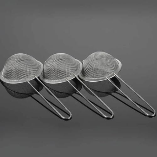 Abaodam 2pcs Reptiles Sand Scoop and Lizard Dung Sieve Shovel with Metal Mesh for Terrarium Cleaning, Fine Mesh Shovel for Reptile Box Substrate Waste Removal