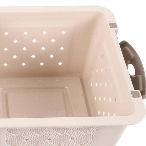 SUPVOX Hamster Carrier Box Small Pet Container Plastic Ventilated Cage for Travel Transport Guinea Pig Reptile Carrier Portable Animal Travel Cage
