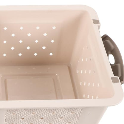 SUPVOX Hamster Carrier Box Small Pet Container Plastic Ventilated Cage for Travel Transport Guinea Pig Reptile Carrier Portable Animal Travel Cage