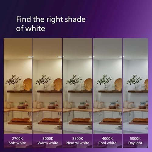 PHILIPS LED 40W BA11 E12 Base 3-Pack Ultra Definition Daylight (5000K) 300 Lumen (3.5W = 40W) Dimmable Clear Flicker-Free Candelabra Light Bulbs - color: Daylight (5000k)
